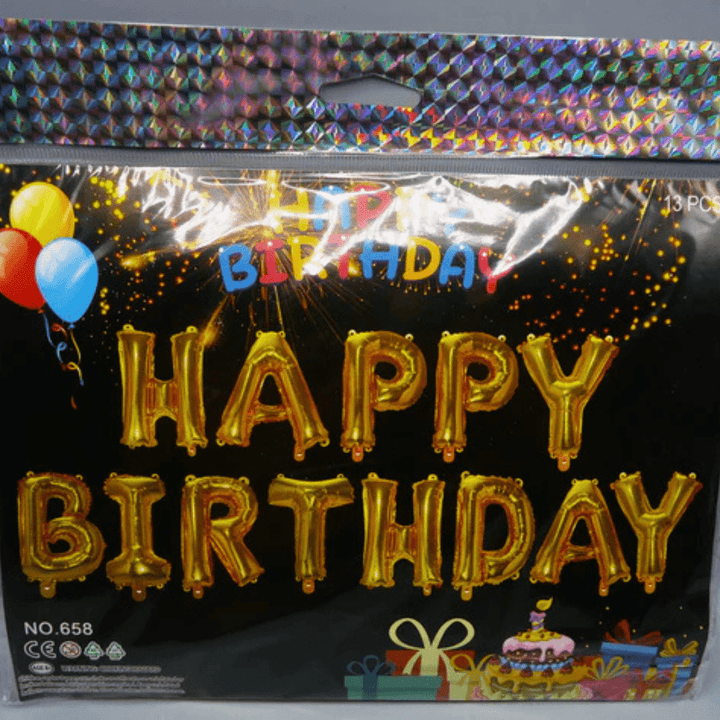 party decoration supplies multi colors letter - AlifdukanAlifdukan types here :)