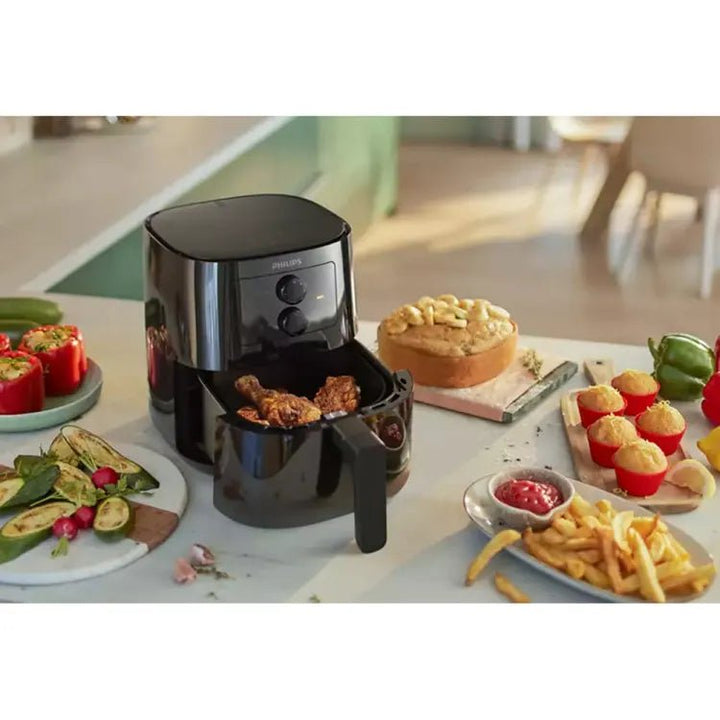 Philips Essential Air Fryer HD9200 Black - AlifdukanAlifdukan types here :)