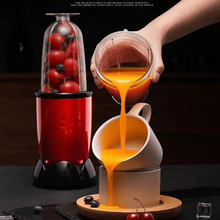 Portable Electric Juicer Automatic Fruit Blender Multifunctional Home Juicers Mixer Machine Blenders foy Kitchen Home - AlifdukanAlifdukan types here :)