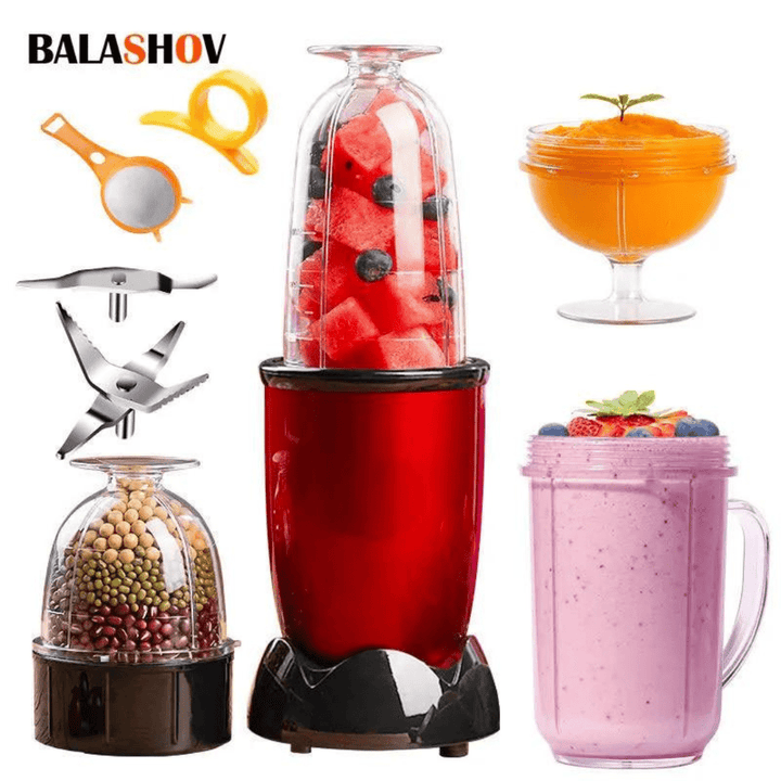 Portable Electric Juicer Automatic Fruit Blender Multifunctional Home Juicers Mixer Machine Blenders foy Kitchen Home - AlifdukanAlifdukan types here :)