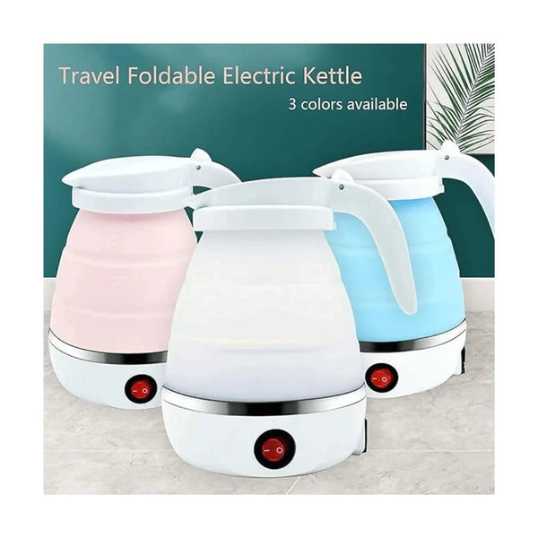 PORTABLE & FOLDABLE ELECTRIC KETTLE - AlifdukanSmart Online Collection types here :)