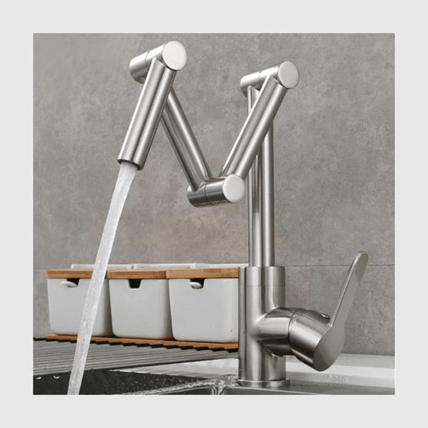 Pot Filler Faucet Kitchen Sink Faucet Deck Mount Single Handle Pot Filler Faucet with Folding Spout, Brushed Nickel Heavy Duty Level Pot Filler (Color : Gold, Size : 1) - AlifdukanAlifdukan types here :)