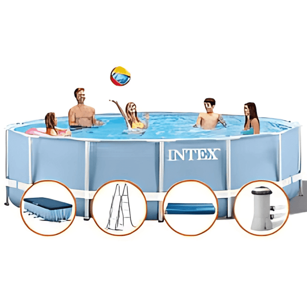 PRISM FRAME POOL WITH FILL+ST+COV (15X48) - AlifdukanAlifdukan types here :)