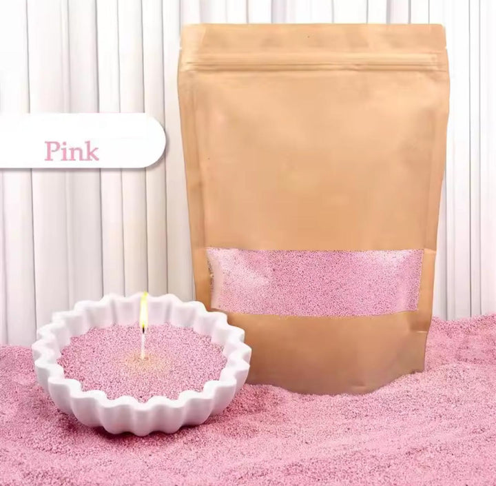 Sand Wax 125 - Gram Each Color With 12 - Wicks - AlifdukanAlifdukan types here :)