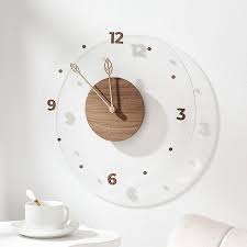 Silent Wall Clock, Silent Clocks for Living Room, Decor Wall Clock, Kitchen, Dining Room, Covered Outdoor Garden - AlifdukanAlifdukan types here :)