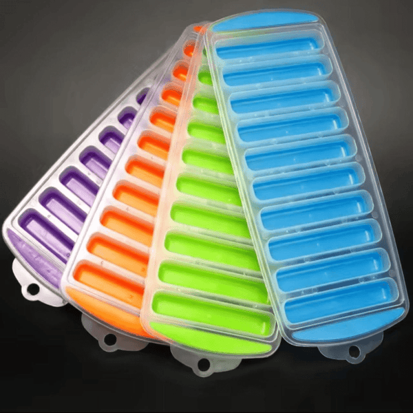 Silicon Ice Stick Tray for Bottle Pop up Ice Mould Rectangular Narrow Stick Ice Maker - AlifdukanAlifdukan types here :)