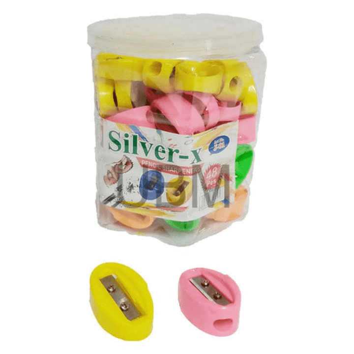 Silver - x Egg Shape Sharpener Pack of 48 - AlifdukanAlifdukan types here :)