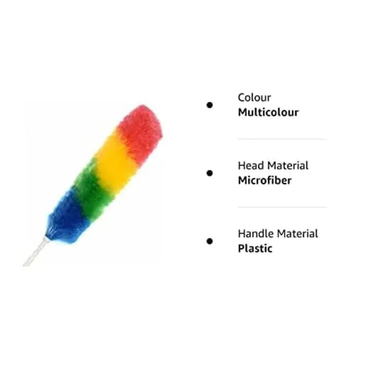 Static Magic Rainbow Duster – Reusable Microfiber for Quick Cleaning - AlifdukanAlifdukan types here :)