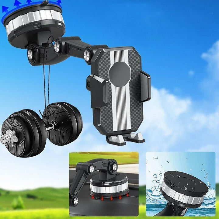 Suction Cup 360 Rotatable Car Phone Holder for Dasboard - AlifdukanRebel store types here :)