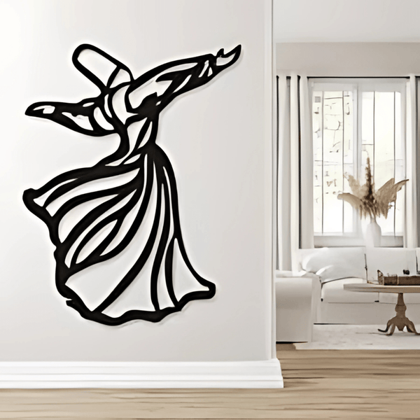 Wall decal of a dancer 