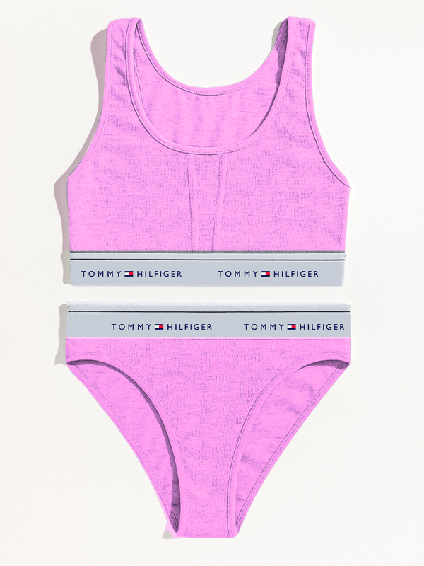 TMY Womens Sports Bra + Panty Set Light Pink - AlifdukanVogue Style types here :)