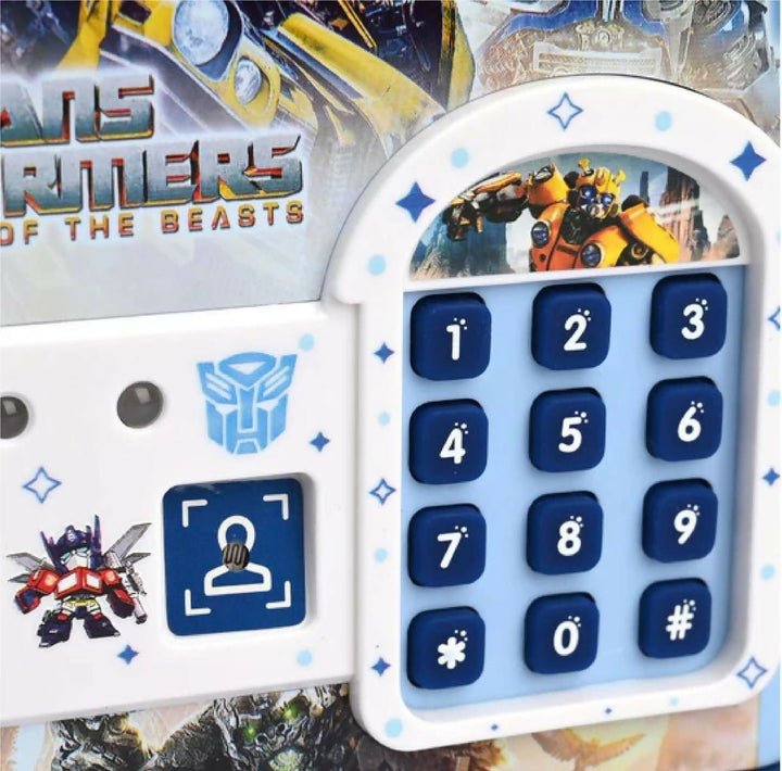 Transformer ATM Toy with ATM Card and Fingerprint Scanner – Interactive Kids’ Bank with Robotic Transformation - AlifdukanToys Arena types here :)