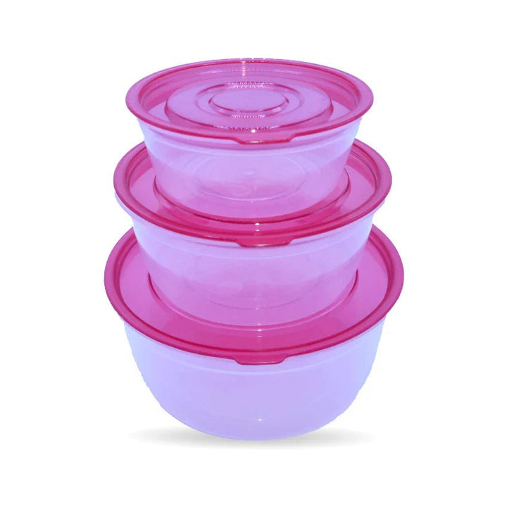 TREND FOOD CONTAINER 3PCS SET S/M/L - AlifdukanAlifdukan types here :)