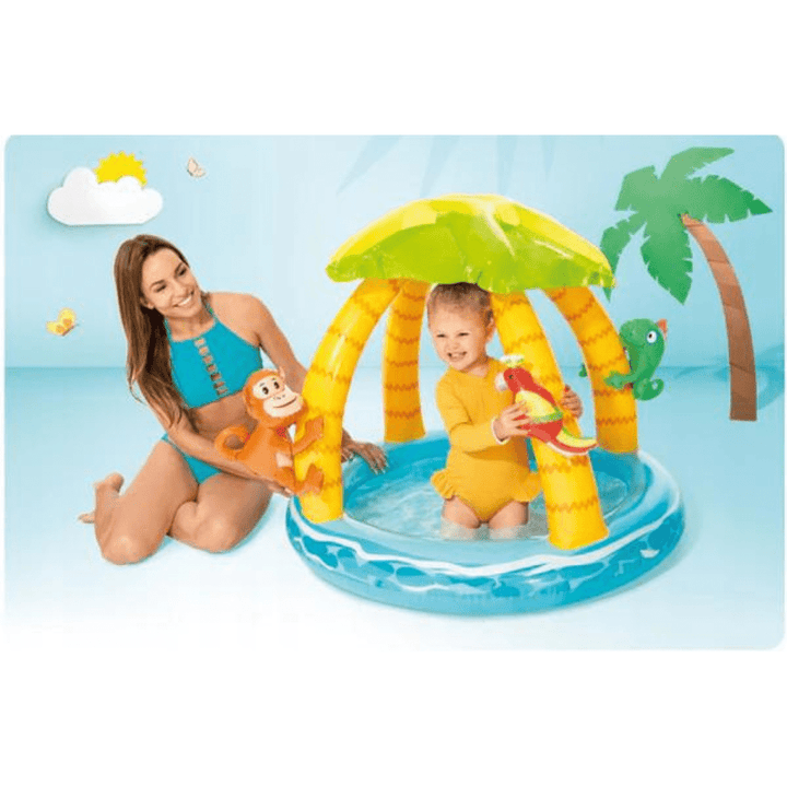 TROPICAL ISLAND BABY POOL (102 x 86) cm - AlifdukanAlifdukan types here :)
