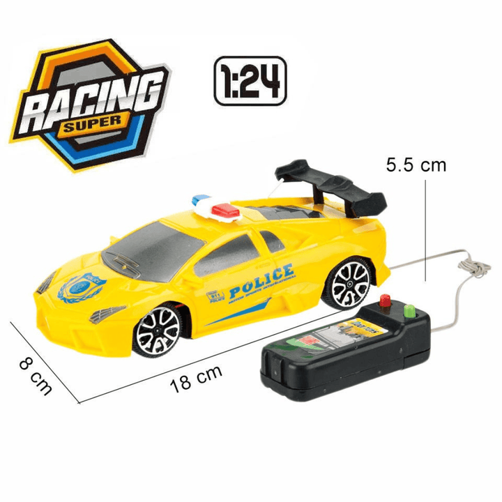 Under One Dollar Classic Car Toy Hot Wire Control Car Line Control Police Toys Vehicle - AlifdukanAlifdukan types here :)