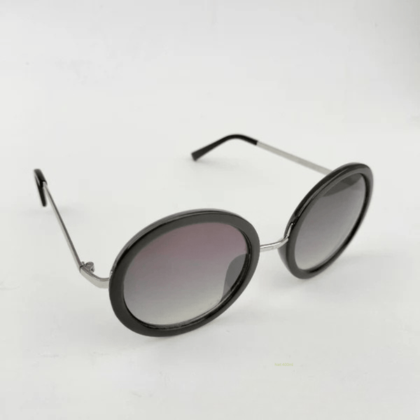 Unisex Black Round Shape Sunglasses. - AlifdukanAlifdukan types here :)