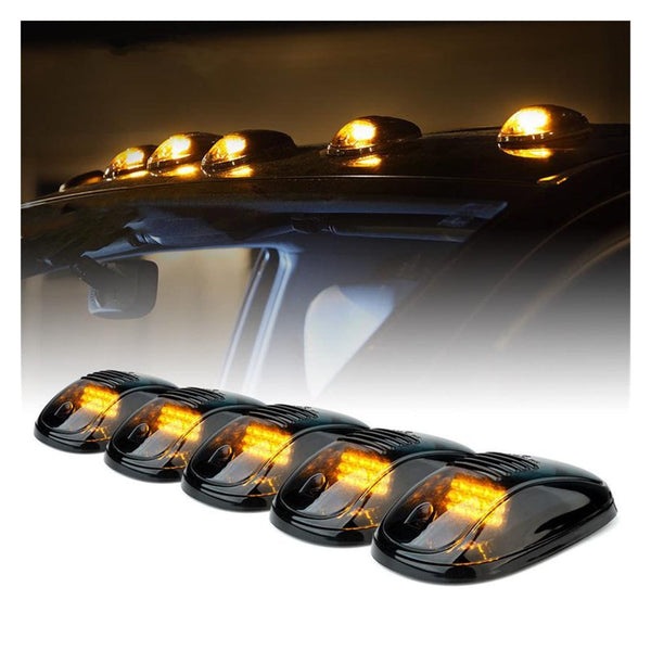 Universal Yellow LED Roof Top Marker Lamps 5 Pcs - AlifdukanAlifdukan types here :)