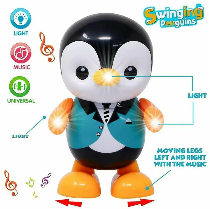Waddle & Groove Penguin: Light - Up Musical Dancing Toy - AlifdukanToys Arena types here :)