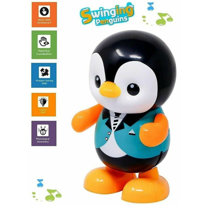 Waddle & Groove Penguin: Light - Up Musical Dancing Toy - AlifdukanToys Arena types here :)