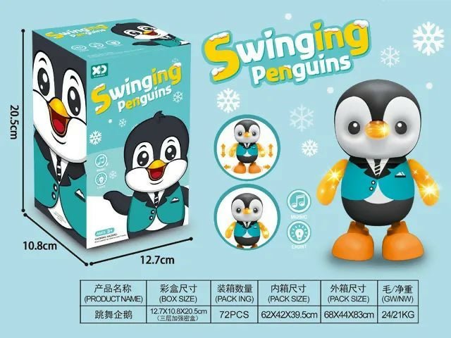 Waddle & Groove Penguin: Light - Up Musical Dancing Toy - AlifdukanToys Arena types here :)