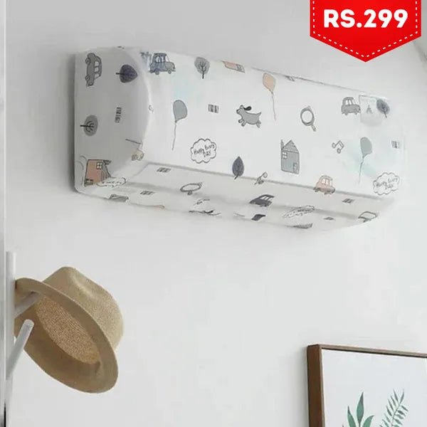Waterproof Stretchable AC Cover with Elastic Dust Protection - AlifdukanAlifdukan types here :)