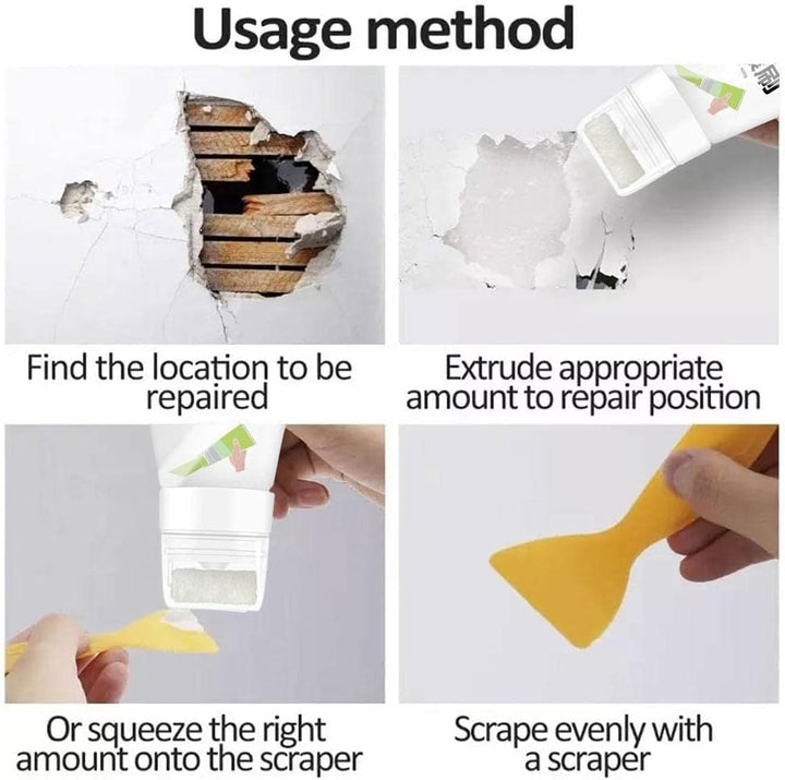 White Wall Small Roller Brush Paint, Small Roller Brush Latex Wall Paint, DIY Wall Paint Repair Wall Paste, Dirty Cover Wall Renovation Repair Wall Paint - AlifdukanAlifdukan types here :)