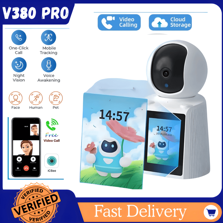 Wifi V380 two - way audio and video call Camera - AlifdukanAlifdukan types here :)