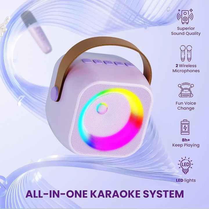 Wireless Mini Bluetooth Speaker with Microphone – Portable, Compact, and Hands - Free Calling - AlifdukanToys Arena types here :)
