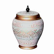 Wooden Candy jar Naqashi work 7inch height - AlifdukanAlifdukan types here :)