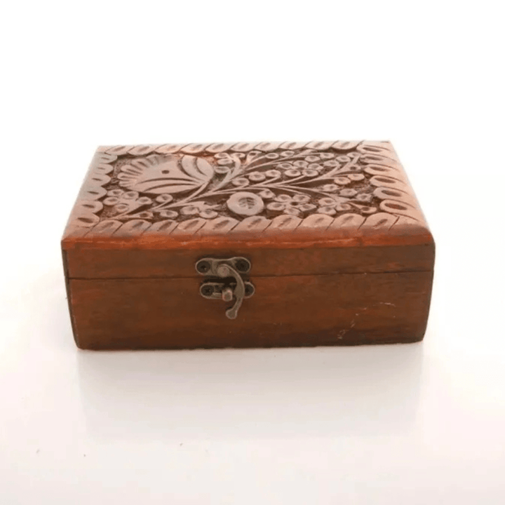 Wooden Jewellery Box Hand Crafted - AlifdukanAlifdukan types here :)