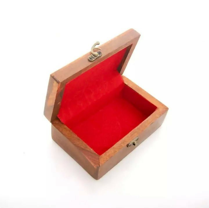 Wooden Jewellery Box Hand Crafted - AlifdukanRebel store types here :)