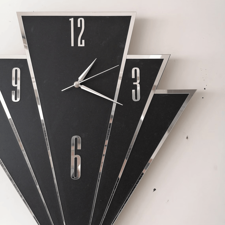 Wooden wall clock, Home Decor, Wall Art - AlifdukanAlifdukan types here :)