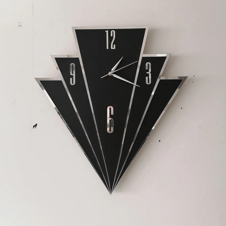 Wooden wall clock, Home Decor, Wall Art - AlifdukanAlifdukan types here :)