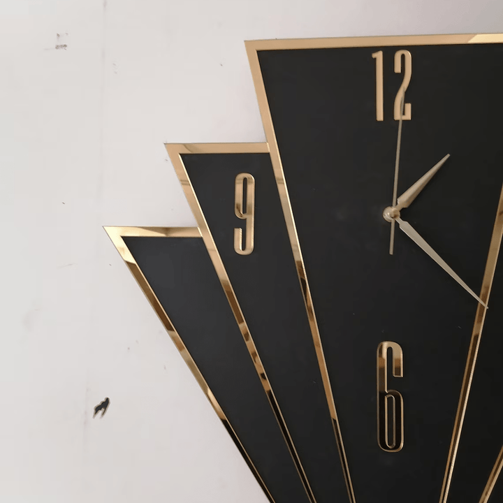 Wooden wall clock, Home Decor, Wall Art - AlifdukanAlifdukan types here :)