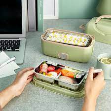 Xiaomi LIVEN FH - 18 Electric Lunch Box Portable Smart Cooking Silent Heating Sealed for Travel - AlifdukanAlifdukan types here :)