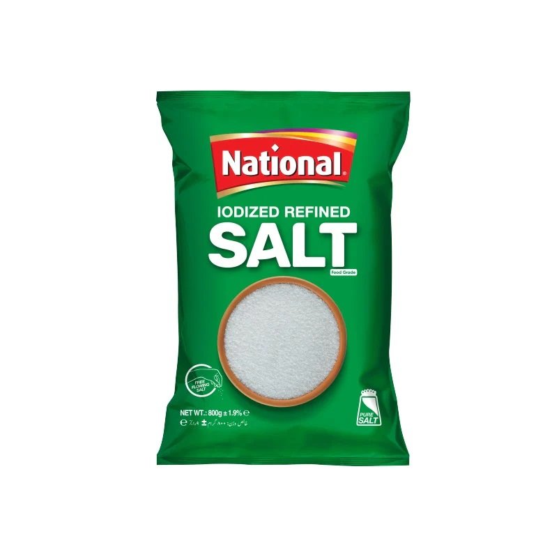 National Iodized Salt 800 gm