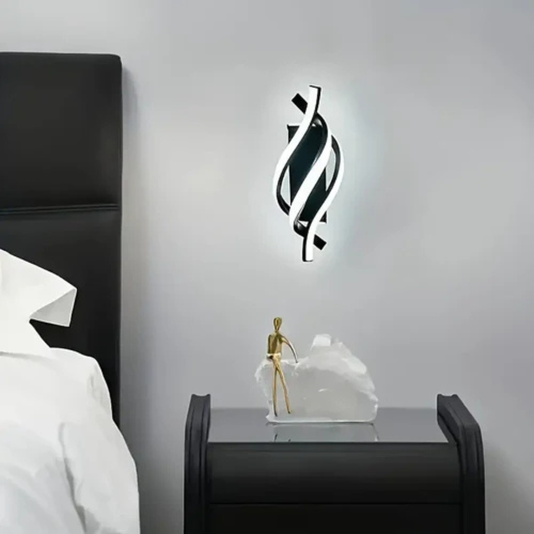 Modern Spiral Wall Sconce