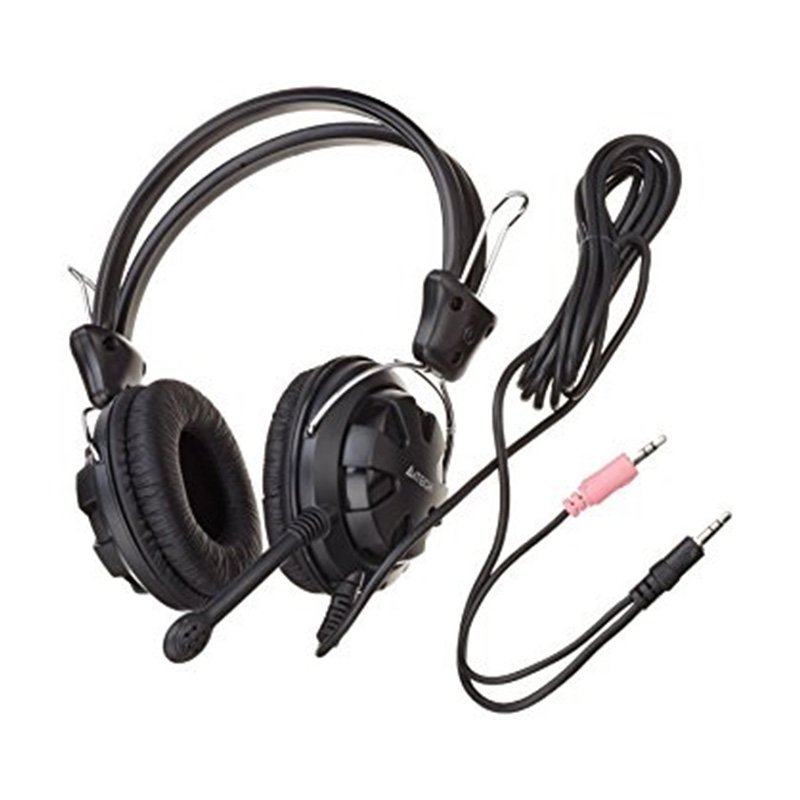 A4Tech Stereo Headphones Black