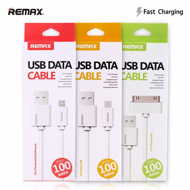 Remax Fast Charge Series Cable Iphone &amp; Android