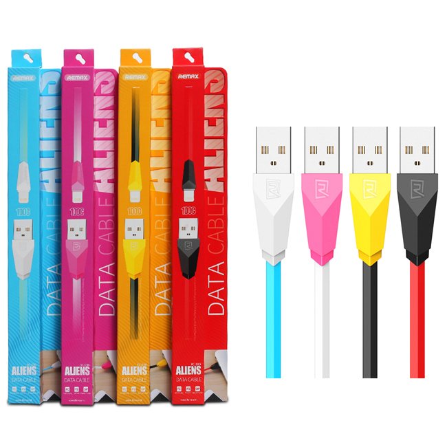 Remax Aliens Mirco Usb Data &amp; Charge Cable 