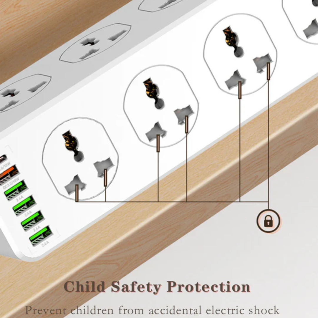 Universal Power Strip Extension