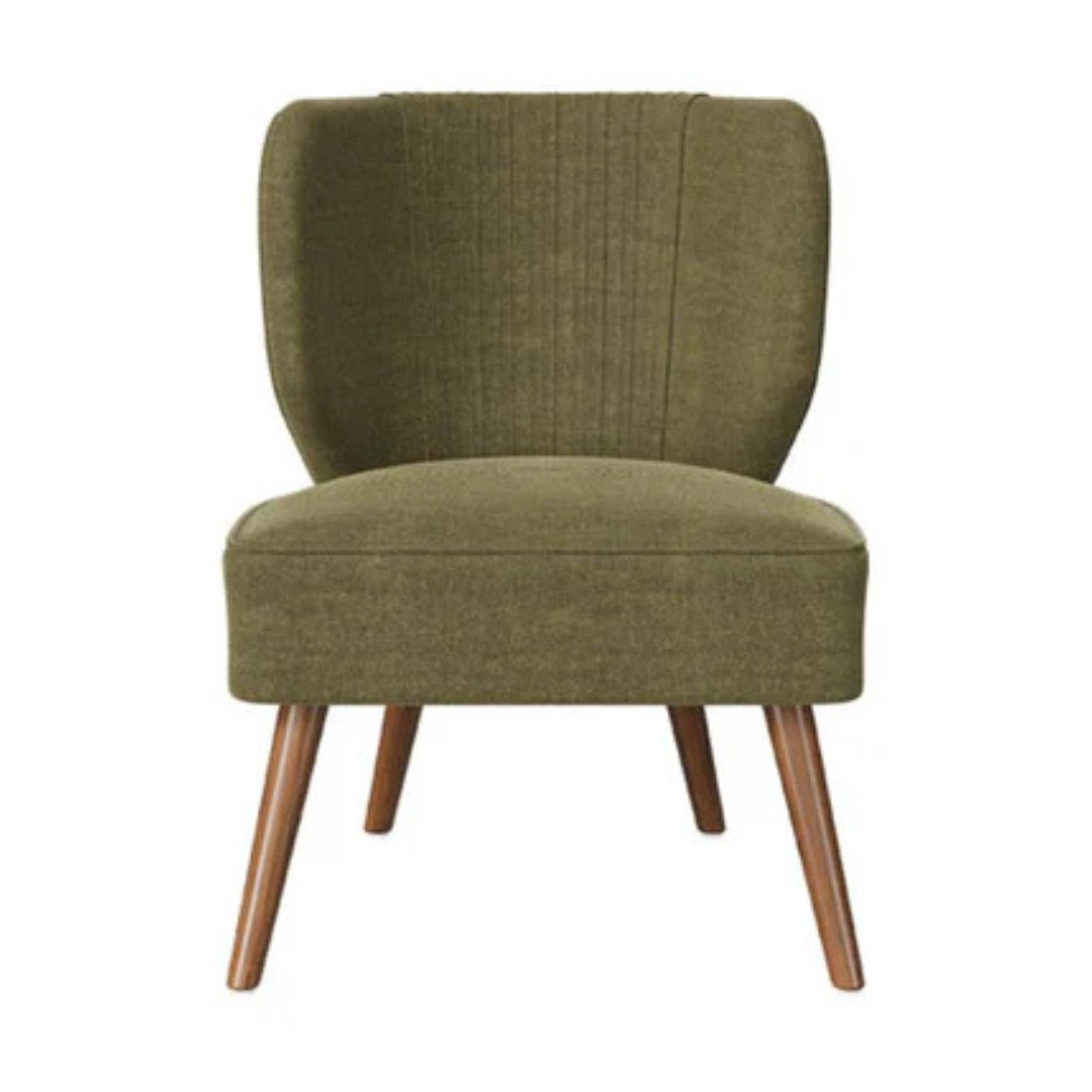 Sofa Chair Roy (Velvet Olive Green)