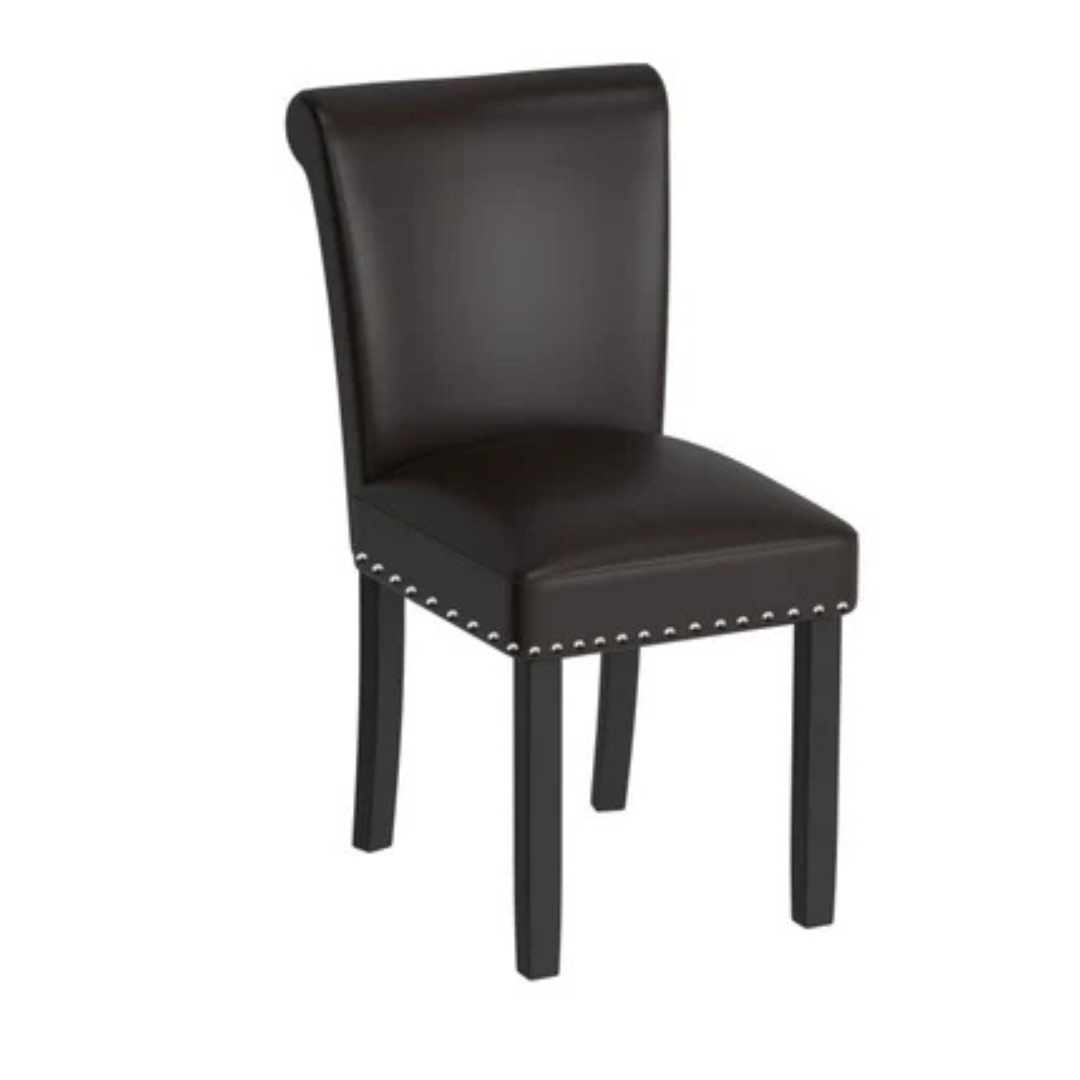 Elle Dining Chair (Dark Brown)