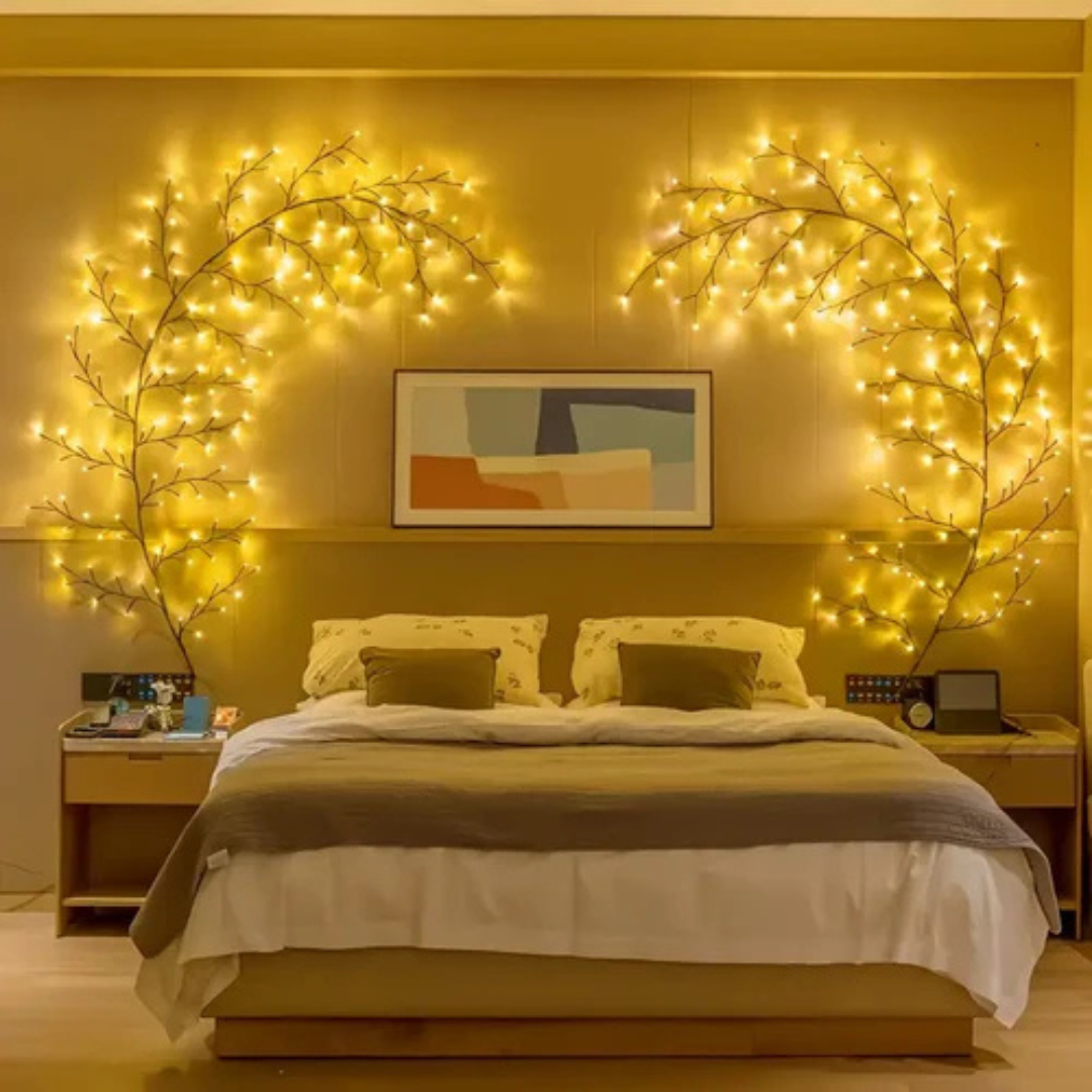 AMill Wall-Mounted LED Willow Branch Lamp