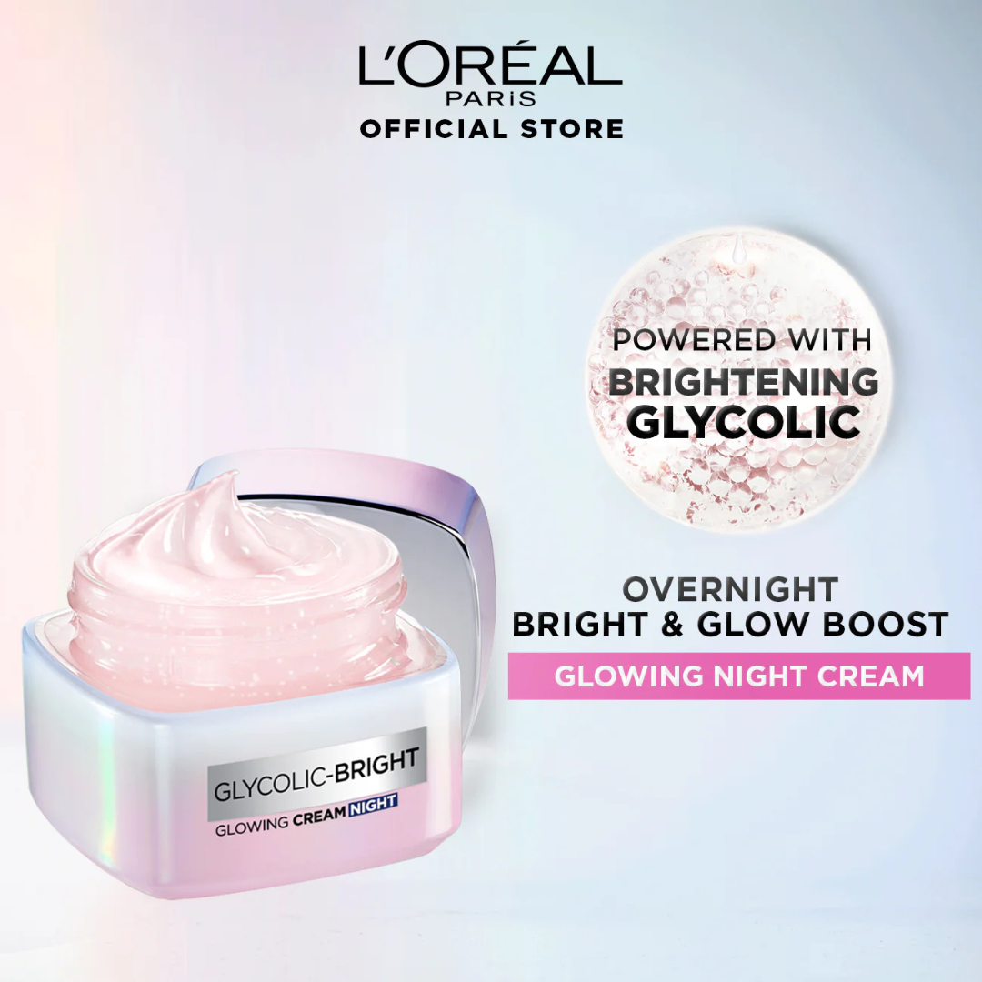 Glycolic Bright Glowing Night Cream - 50ml