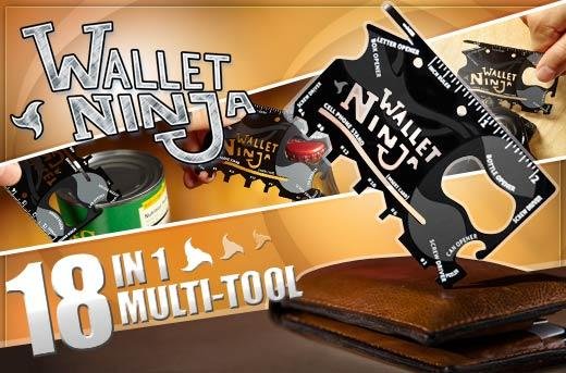 Ninja Wallet 18 Tools In 1 Multi Tools Card