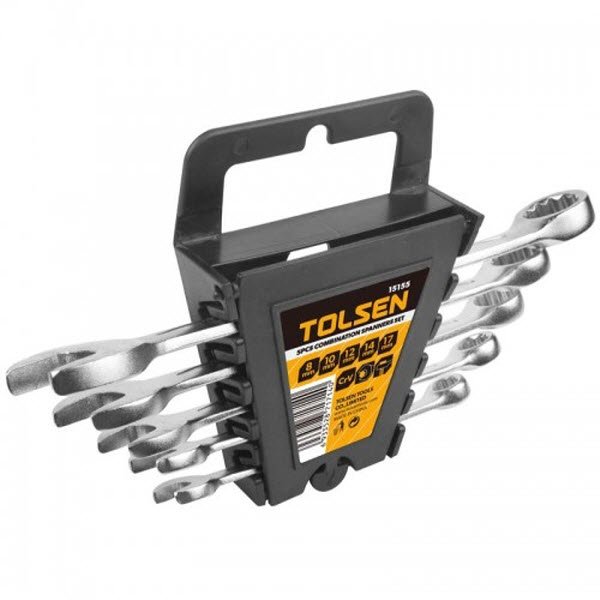 Tolsen 5Pcs Combination Spanner Set 15155