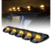 UNIVERSAL YELLOW LED ROOF TOP MARKER LAMPS 5 PCS