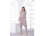 Embroidered Dresses For Women 2Pcs Suit - (MA-58)